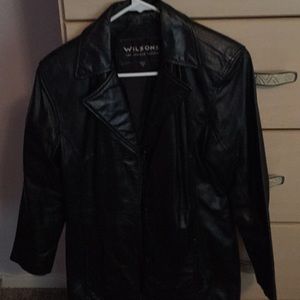 Leather jacket